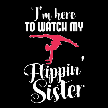 Motiv Gymnastik Turnerin Schwester - Bruder Geschenkidee