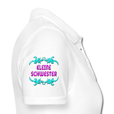 Geschenkidee Schwester Poloshirt - Kleine Schwester Partnerlook mit GROSSER SCHWESTER