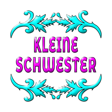 Motiv Kleine Schwester Partnerlook mit GROSSER SCHWESTER