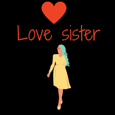 Motiv Ich mag meine Schwester