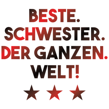 Motiv Beste schwester geschenk familie geschenkidee idee