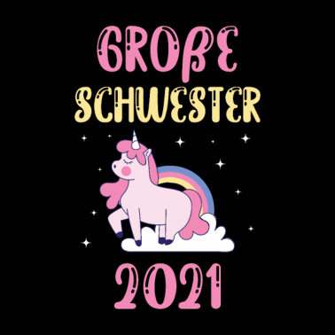 Motiv Große Schwester 2021 Big Sister Geschenkidee