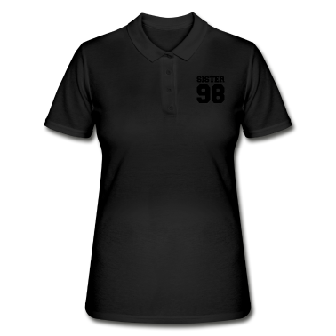 Geschenkidee Schwester Poloshirt - Schwester 98 1998 Geschenk Zahl Geschenkidee