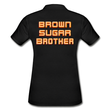 Geschenkidee Schwester Poloshirt - brown sugar brother Geschenkidee Bruder Schwester