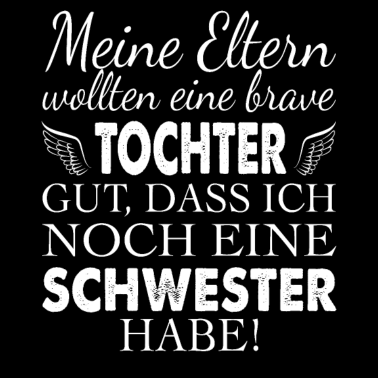 Motiv Geschenkidee Schwester Familie