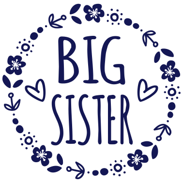 Motiv Große Kleine Schwester Geschenkidee Schwestern