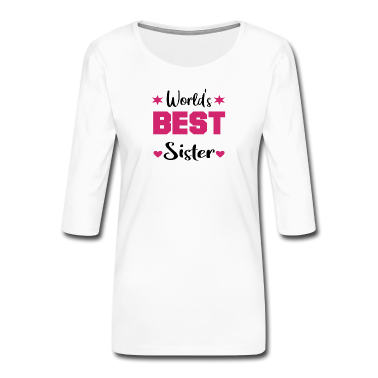 Geschenkidee Schwester Langarmshirt - Beste Schwester der Welt Geschenkidee Schwestern