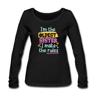 Geschenkidee Schwester Langarmshirt - Schwester Geschenkidee