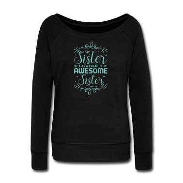Geschenkidee Schwester Langarmshirt - Schwester -awesome Sister - Beste Schwester