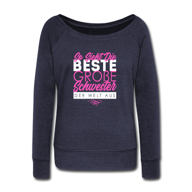 Geschenkidee Schwester Langarmshirt - Grosse Schwester Geschenkidee