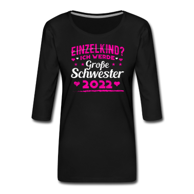 Geschenkidee Schwester Langarmshirt - Schwester | Große Schwester 2022 Geschenkidee