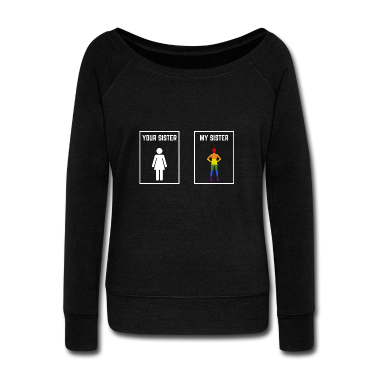 Geschenkidee Schwester Langarmshirt - Lesbische Schwester Geschenkidee