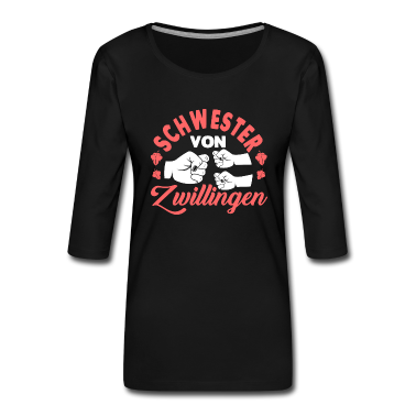 Geschenkidee Schwester Langarmshirt - Schwester Von Zwillingen Geschenkidee