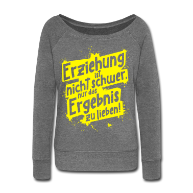 Geschenkidee Schwester Langarmshirt - Erziehung ist nicht schwer Geschenkidee