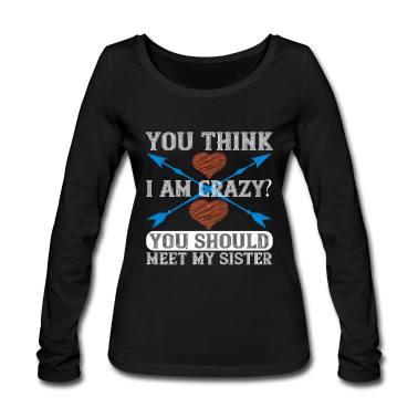 Geschenkidee Schwester Langarmshirt - Schwester Geschenk