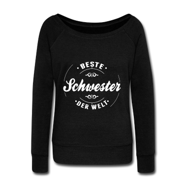 Geschenkidee Schwester Langarmshirt - Beste Schwester der Welt - Geschenkidee