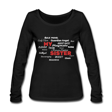 Geschenkidee Schwester Langarmshirt - Meine Schwester ist..! Geschenkidee Geschwister