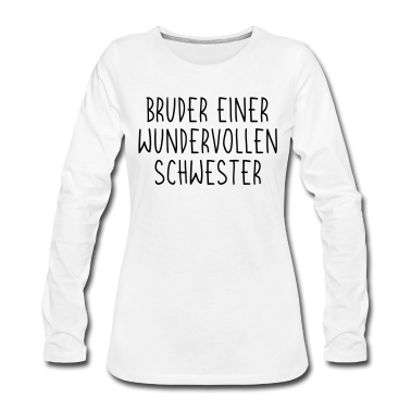 Geschenkidee Schwester Langarmshirt - Geschwister - Bruder - Schwester - Geschenkidee