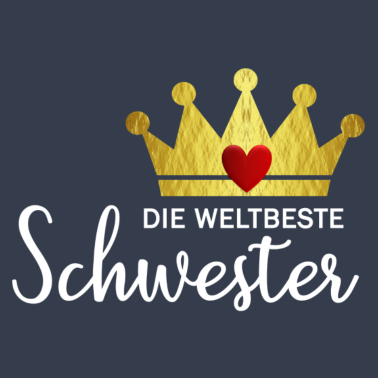 Motiv Weltbeste Schwester - Geschenk Geschenkidee
