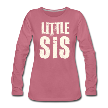 Geschenkidee Schwester Langarmshirt - Geschenkidee für kleine Schwester