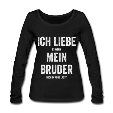 Geschenkidee Schwester Langarmshirt - Schwester Familie Geschwister Geschenkidee