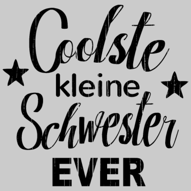 Motiv Coolste beste große kleine Schwester Partnerlook