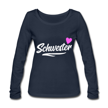 Geschenkidee Schwester Langarmshirt - Schwester Geschenk Geschwister Geschenkidee