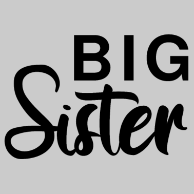 Motiv Big Sister, Schwester Geschenkidee