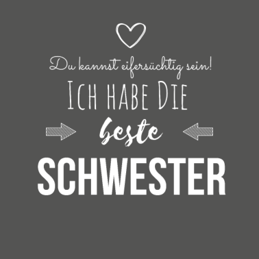 Motiv Beste Schwester Geschenkidee