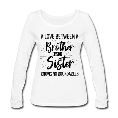 Geschenkidee Schwester Langarmshirt - Schwester Bruder Geschwister Familie Geschenkidee