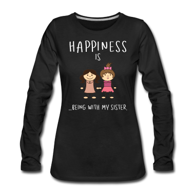 Geschenkidee Schwester Langarmshirt - Schwester Schwestern
