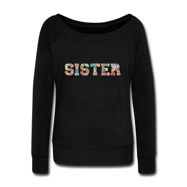 Geschenkidee Schwester Langarmshirt - Sister Schwester beste Freundin Geschenkidee