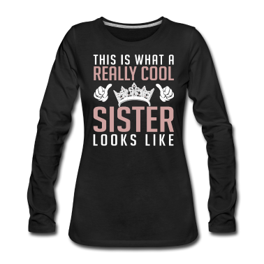 Geschenkidee Schwester Langarmshirt - Schwester Schwestern