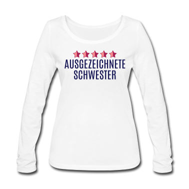 Geschenkidee Schwester Langarmshirt - Beste Schwester Geschwister sister Geschenkidee