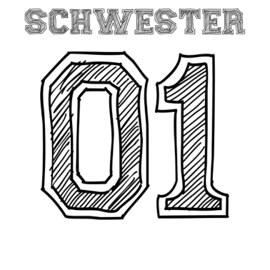 Motiv Schwester 01 - Geschwister, Familie, Geschenkideen