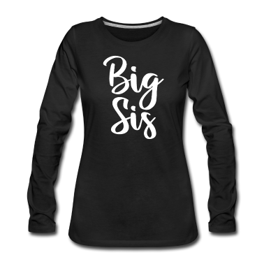 Geschenkidee Schwester Langarmshirt - Große Schwester Trio Süße Geschenkidee