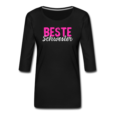 Geschenkidee Schwester Langarmshirt - Beste Schwester Geschenkidee Geburtstag
