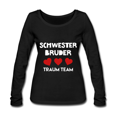 Geschenkidee Schwester Langarmshirt - Schwester Bruder Geschenkidee Geburtstag lustig