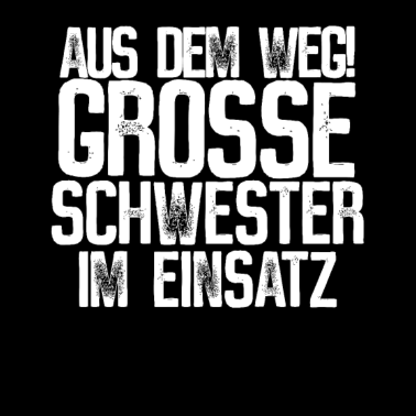 Motiv Schwester im Einsatz Geschenkidee Geburtstag