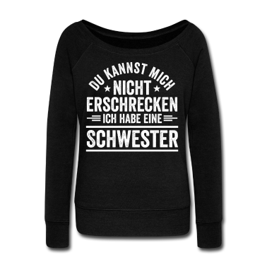 Geschenkidee Schwester Langarmshirt - Schwester Schwestern Zwillingsschwestern