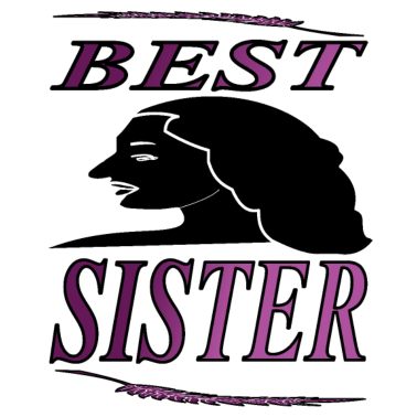 Motiv beste Schwester große Schwester kleine Schwester