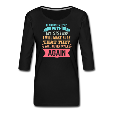 Geschenkidee Schwester Langarmshirt - Schwester