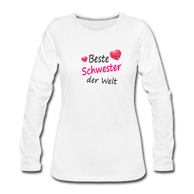 Geschenkidee Schwester Langarmshirt - Schwester