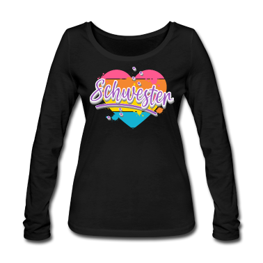 Geschenkidee Schwester Langarmshirt - Schwester
