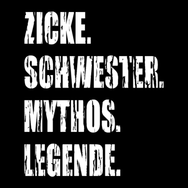 Motiv Kleine Schwester Nervensäge Lustige Geschenkidee