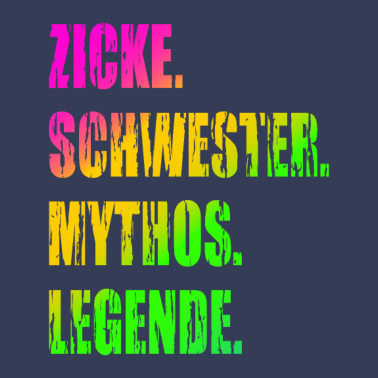 Motiv Kleine Schwester Nervensäge Lustige Geschenkidee