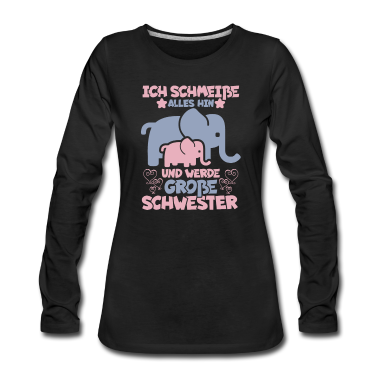 Geschenkidee Schwester Langarmshirt - Schwester