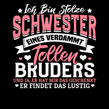 Motiv Schwester Geschenk Lustig Geek Geschenkidee