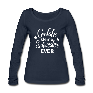 Geschenkidee Schwester Langarmshirt - große + kleine Schwester coole beste Geschwister
