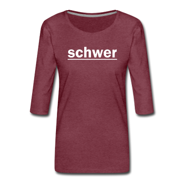 Geschenkidee Schwester Langarmshirt - schwer